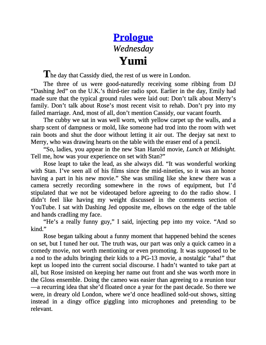 The Unraveling of Cassidy Holmes