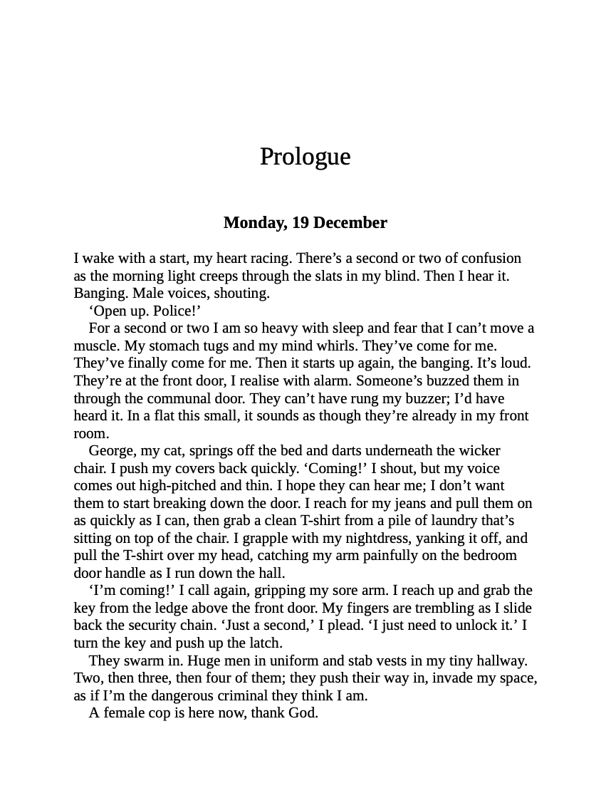 The Woman on the Ledge