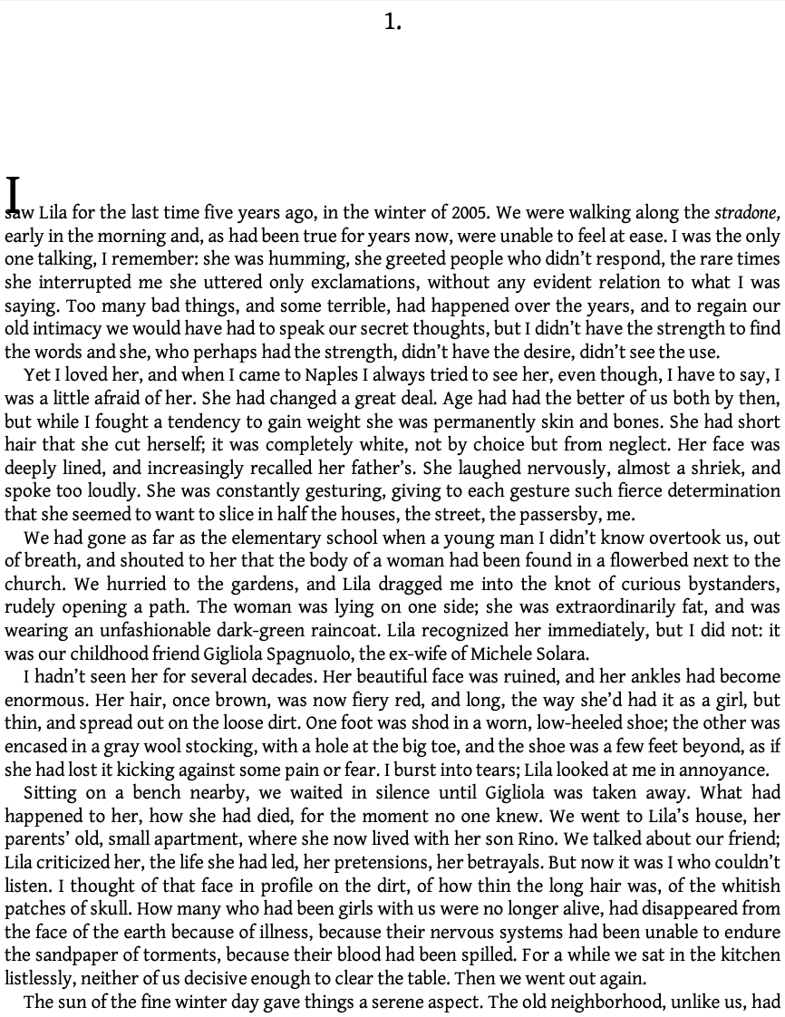 Those who Leave and Those who Stay