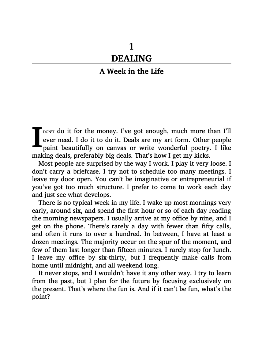 Trump: The Art of the Deal