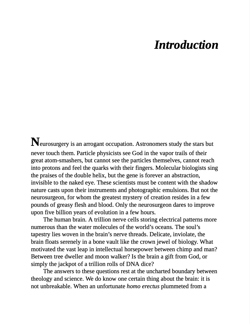 When the Air Hits Your Brain